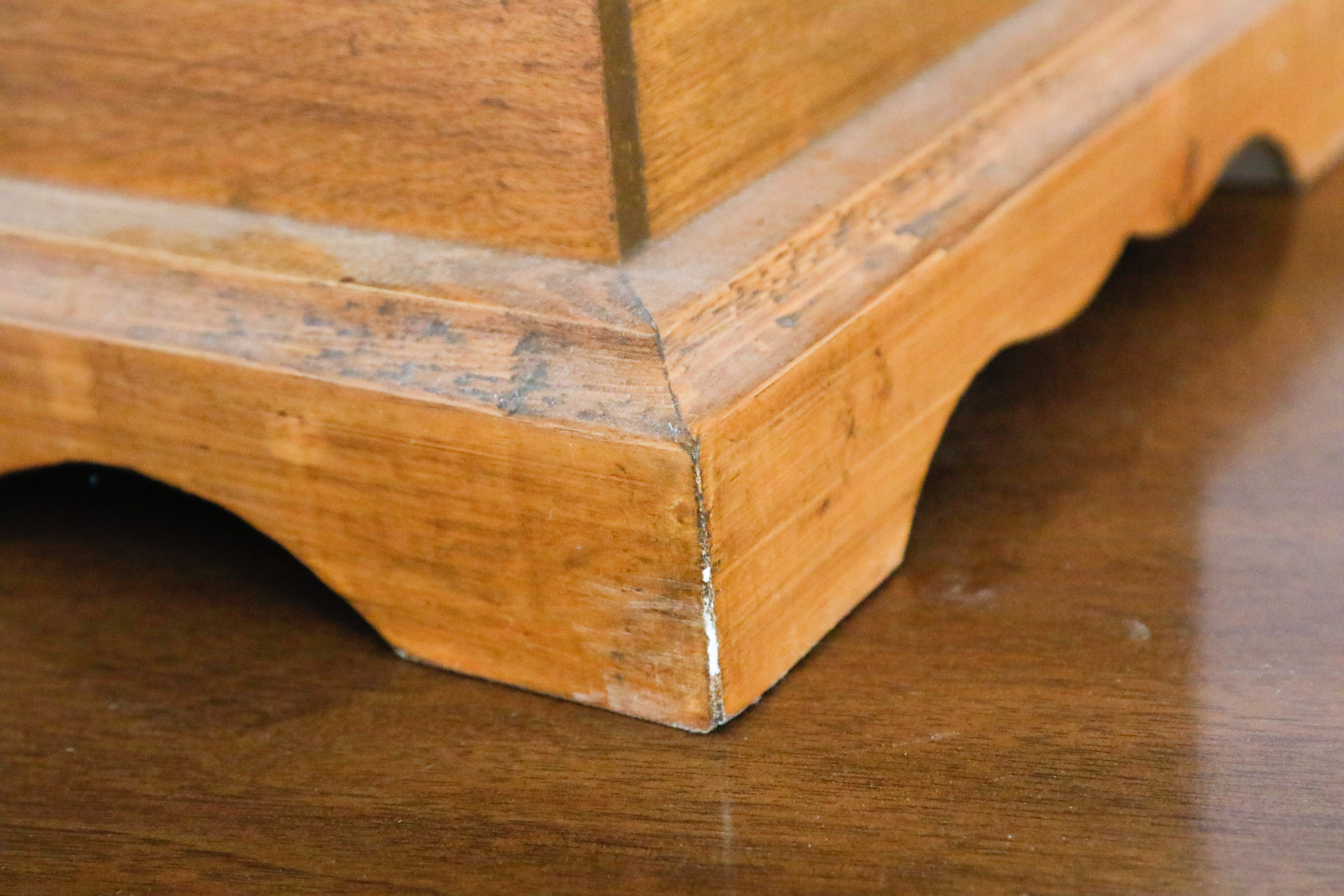 Brass Handled Wooden Box