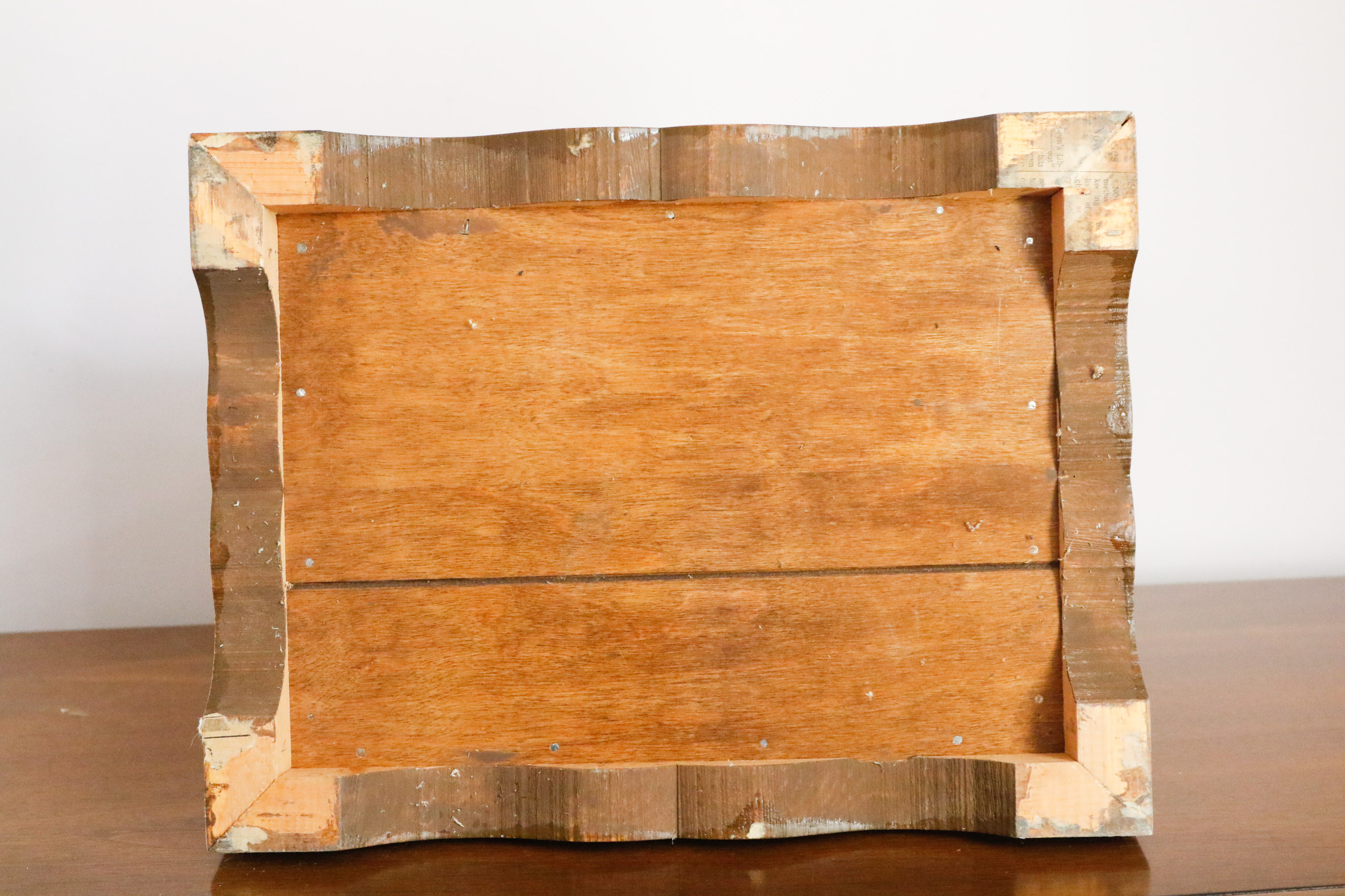 Brass Handled Wooden Box