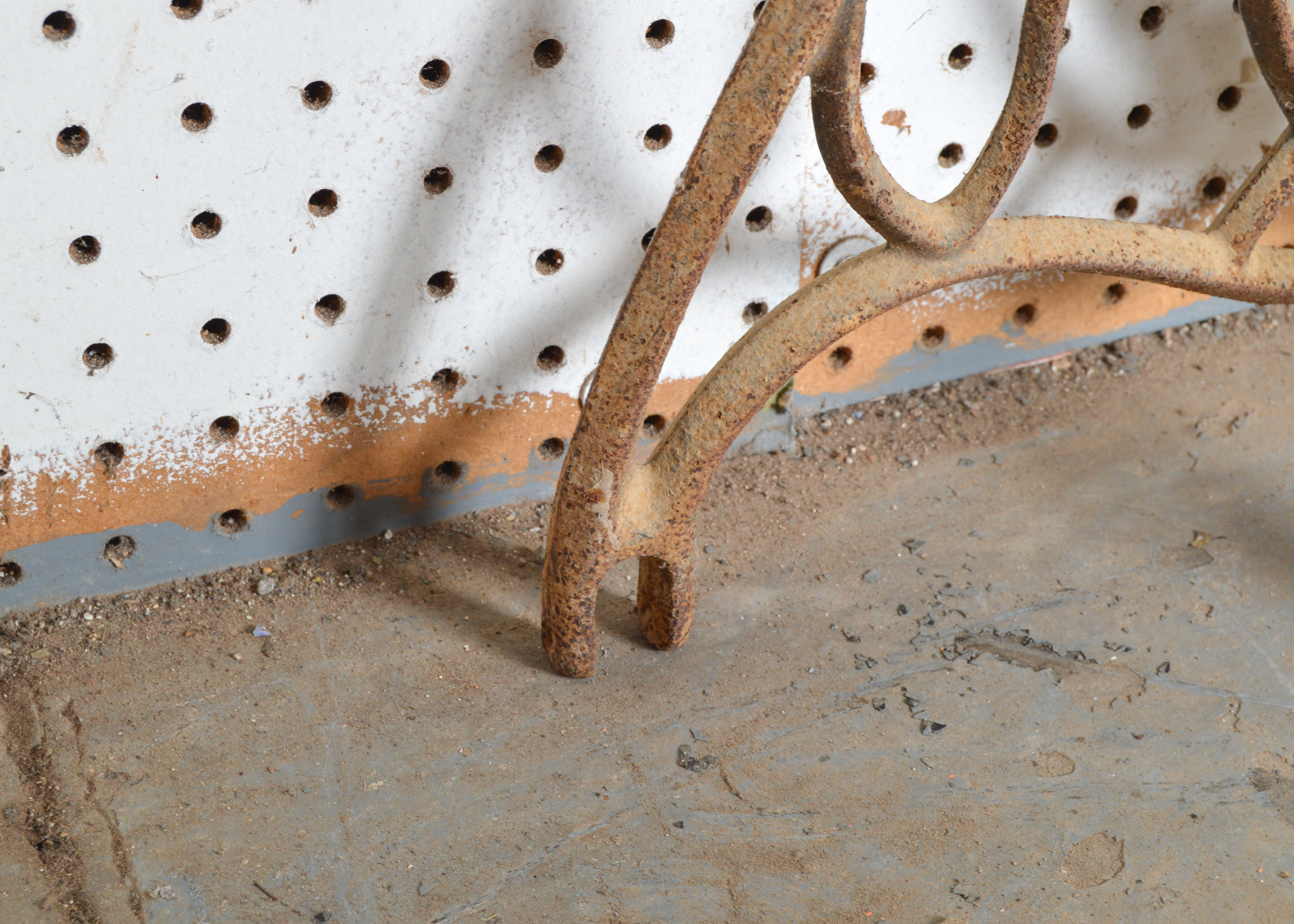 Gold Cast Iron Singer Sewing Machine Frame