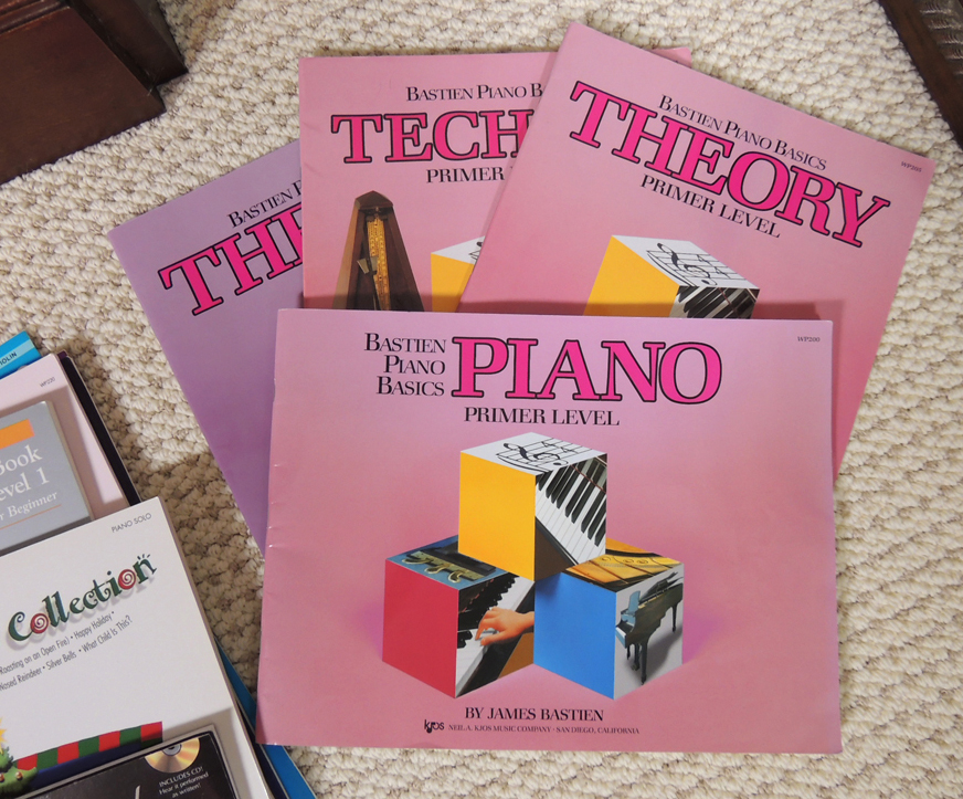 Piano and Violin Sheet Music, Lessons, Crochet Craft Books