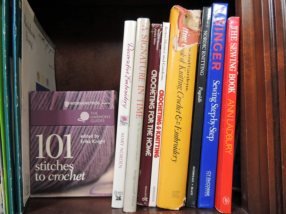 Piano and Violin Sheet Music, Lessons, Crochet Craft Books