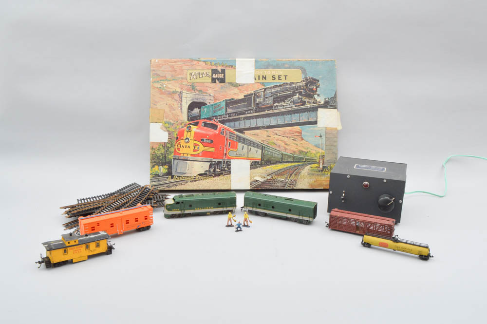 Atlas Train Company Electric Train Set