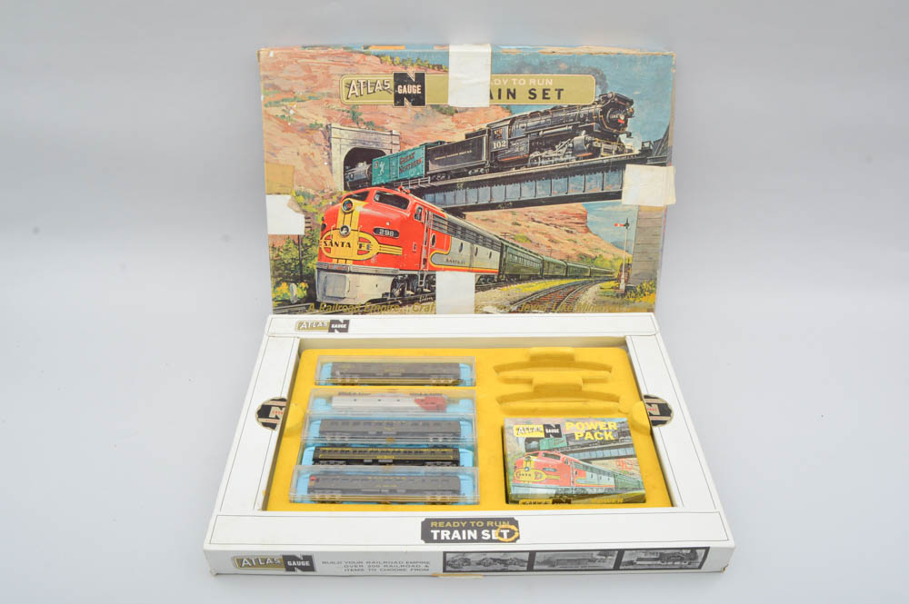 Atlas Train Company Electric Train Set