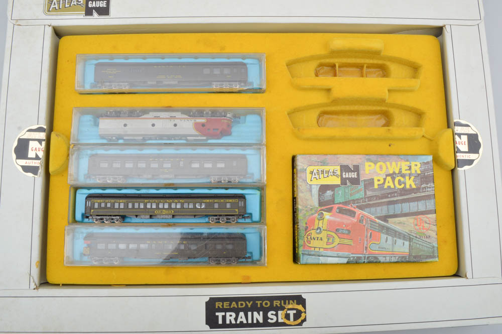 Atlas Train Company Electric Train Set
