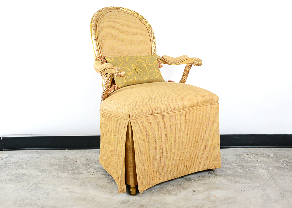 French Provincial Arm Chairs