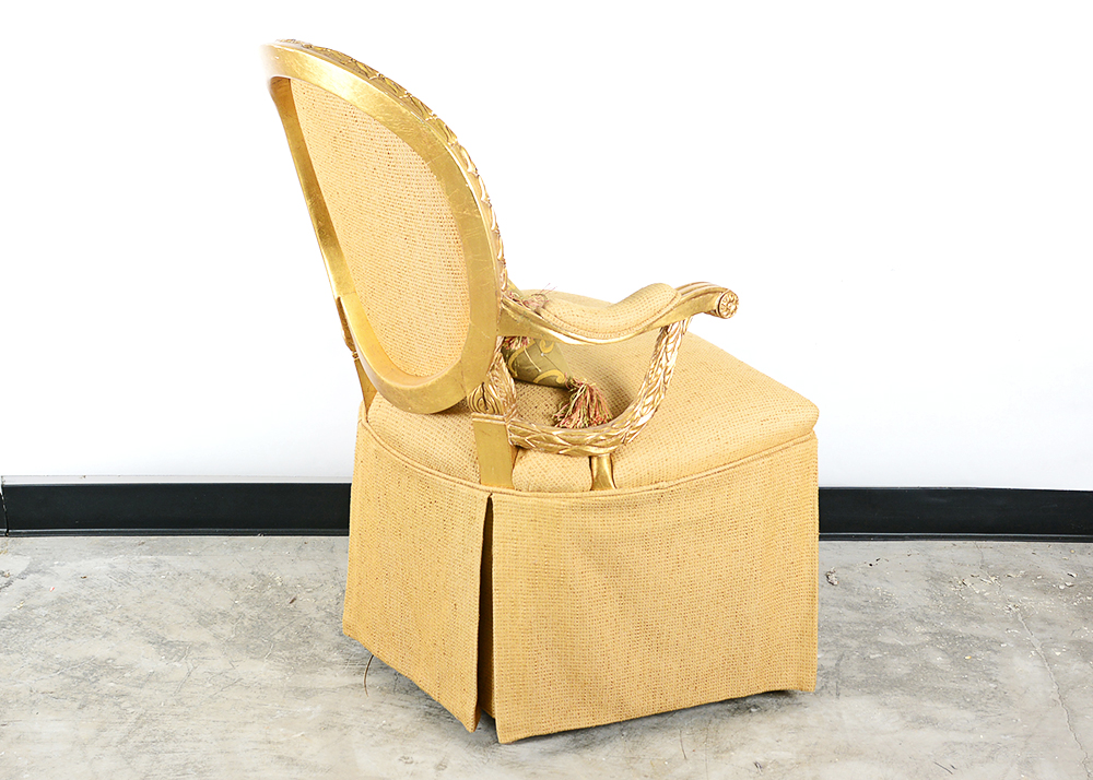 French Provincial Arm Chairs