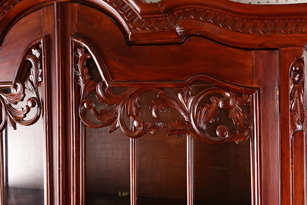 Mahogany China Cabinet