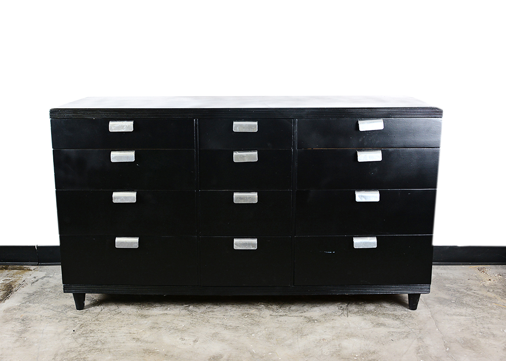 Black Dresser With Matching Nightstands