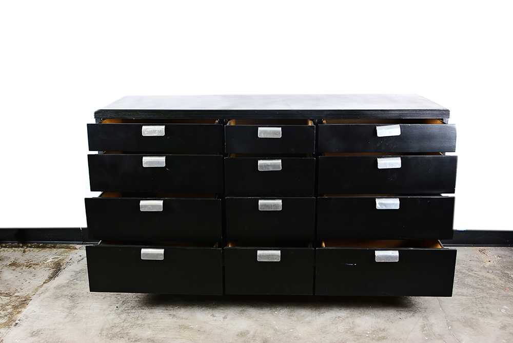 Black Dresser With Matching Nightstands