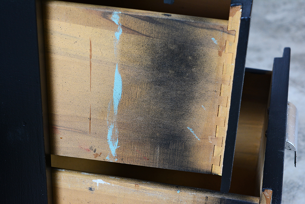 Black Dresser With Matching Nightstands