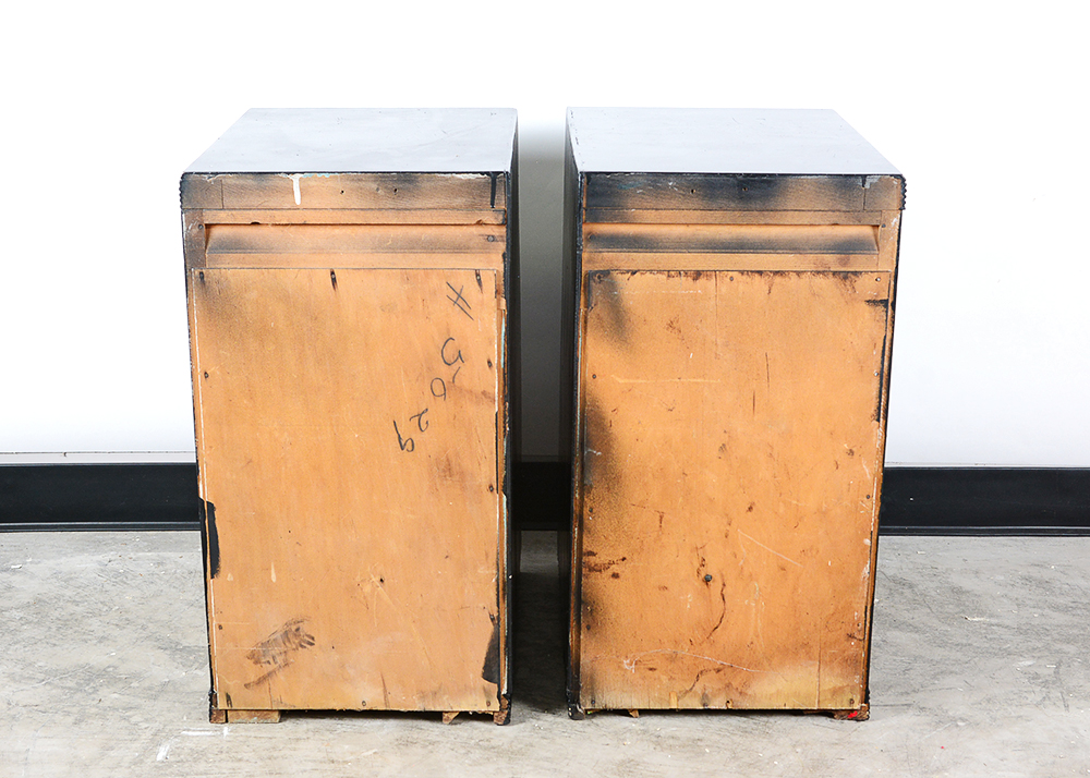 Black Dresser With Matching Nightstands