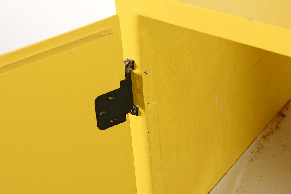 Yellow Mid Century Modern Credenza