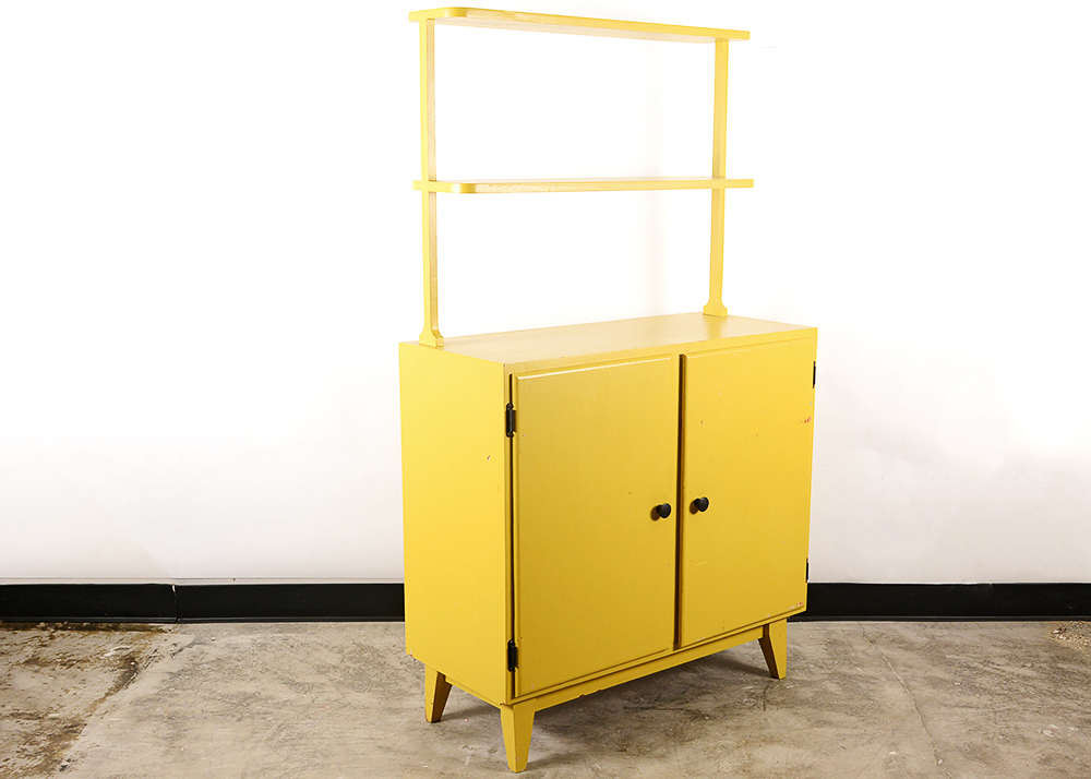 Yellow Mid Century Modern Credenza