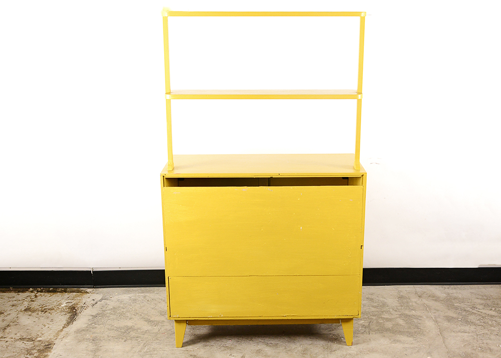 Yellow Mid Century Modern Credenza