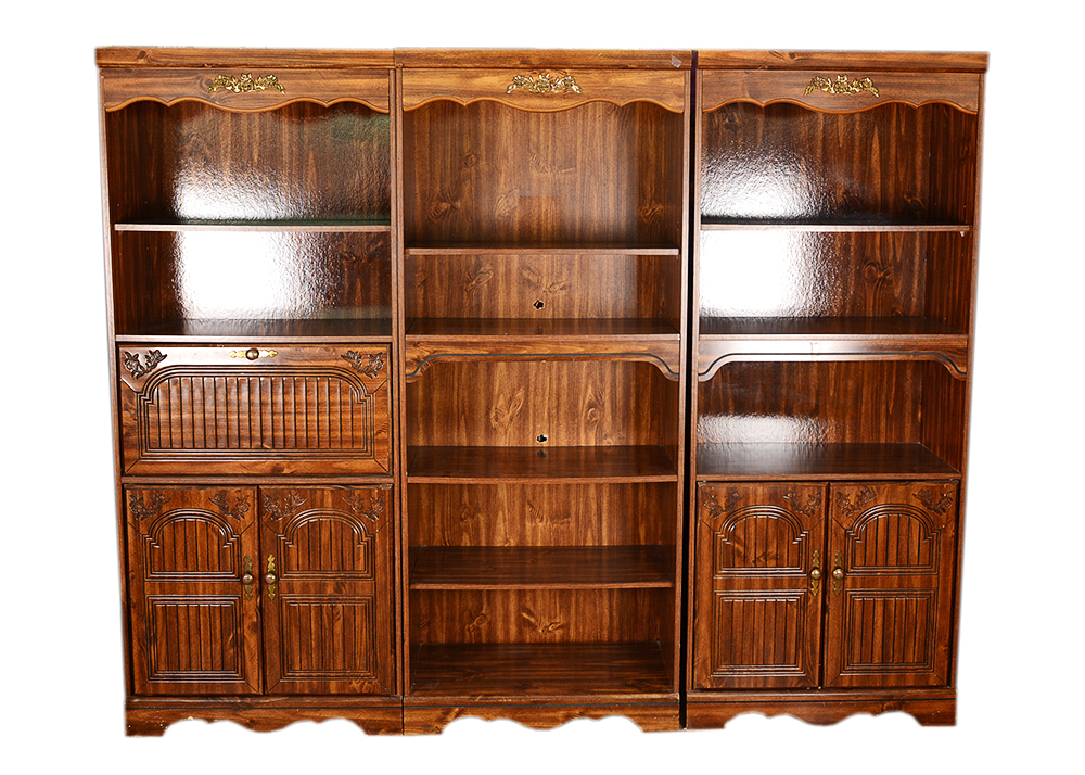 Three Piece Bookcase