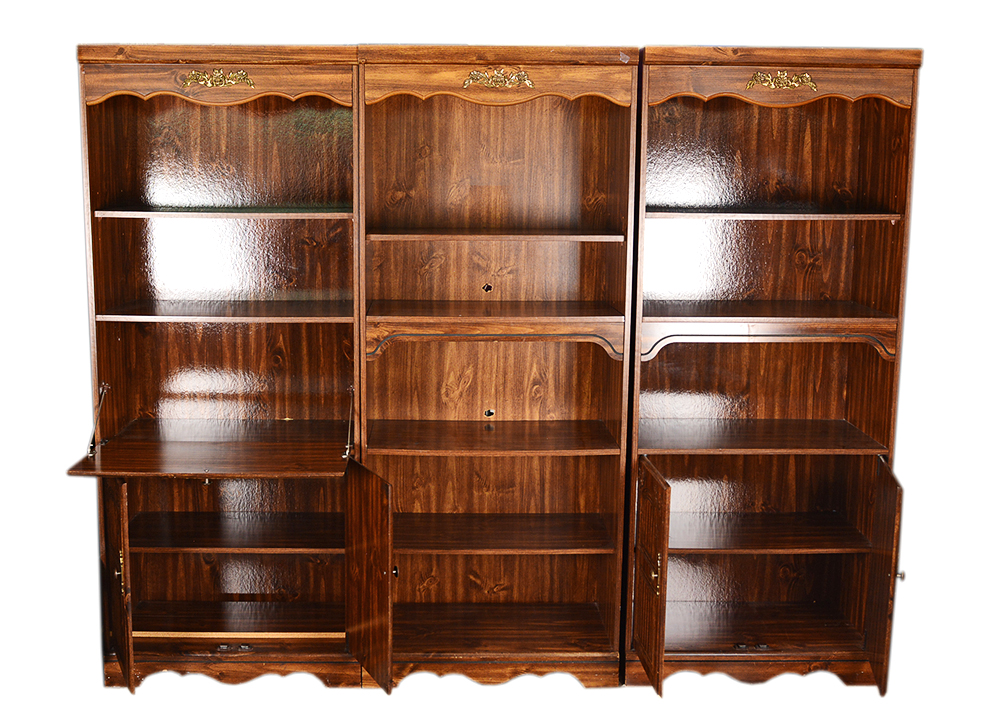 Three Piece Bookcase