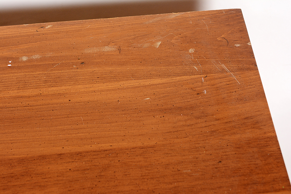 Knotty Pine Kneehole Desk