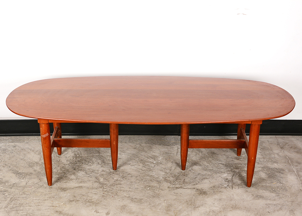 Mid Century Modern Surfboard Style Coffee Table