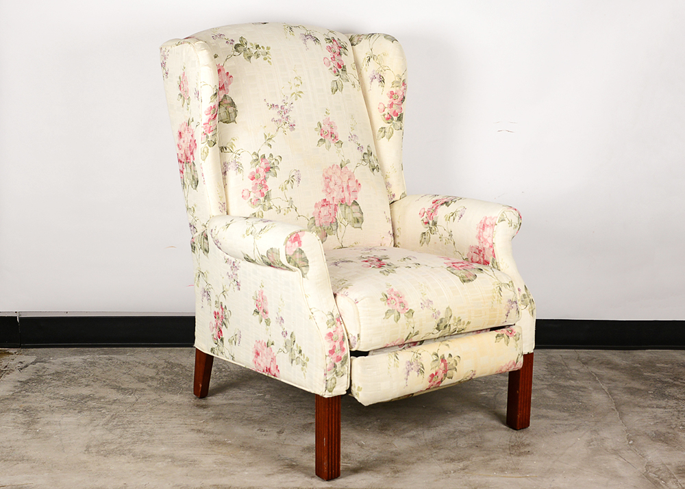 Reclining La-Z-Boy Wingback Chair