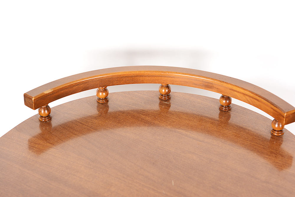 Two Tier Maple Laminate End Table