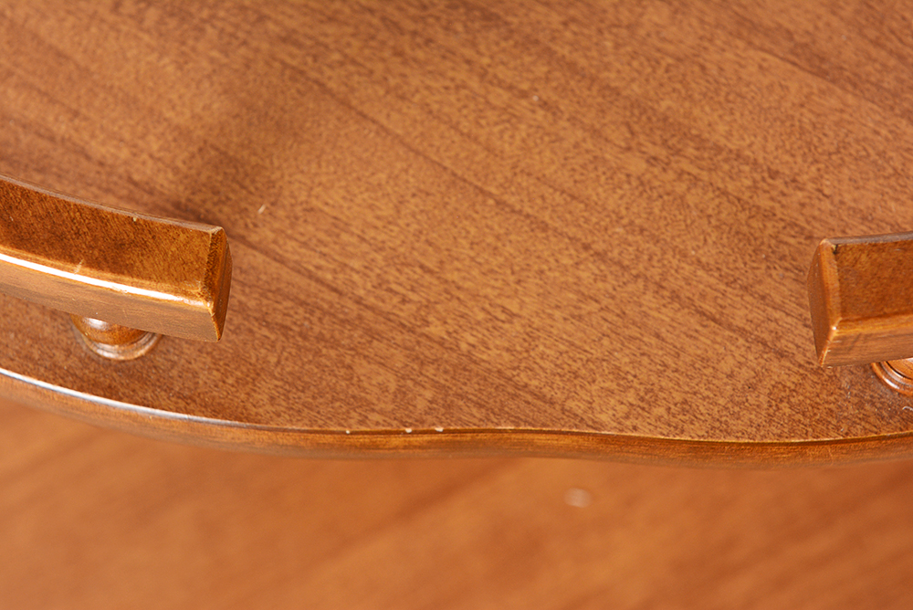 Two Tier Maple Laminate End Table