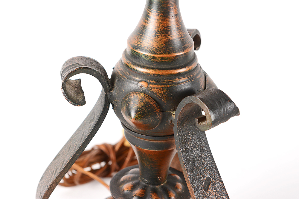 Contemporary Gothic Revival Style Lamp Pair