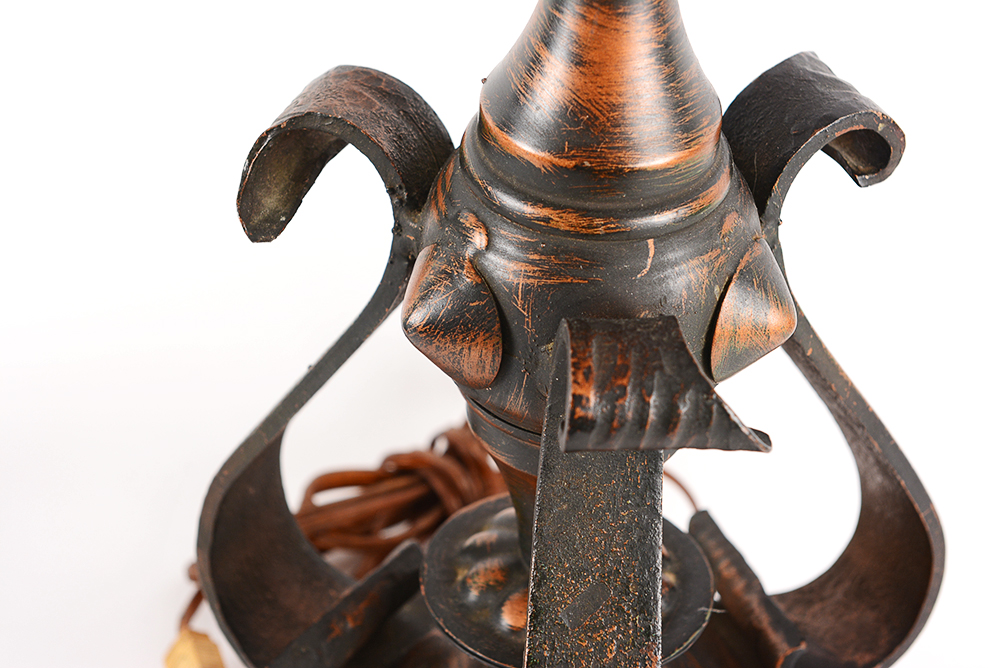 Contemporary Gothic Revival Style Lamp Pair