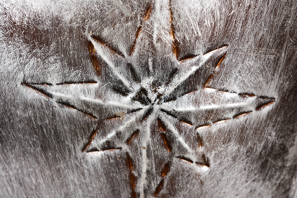Full Size Tin Suit of Armor with Sword and Shield