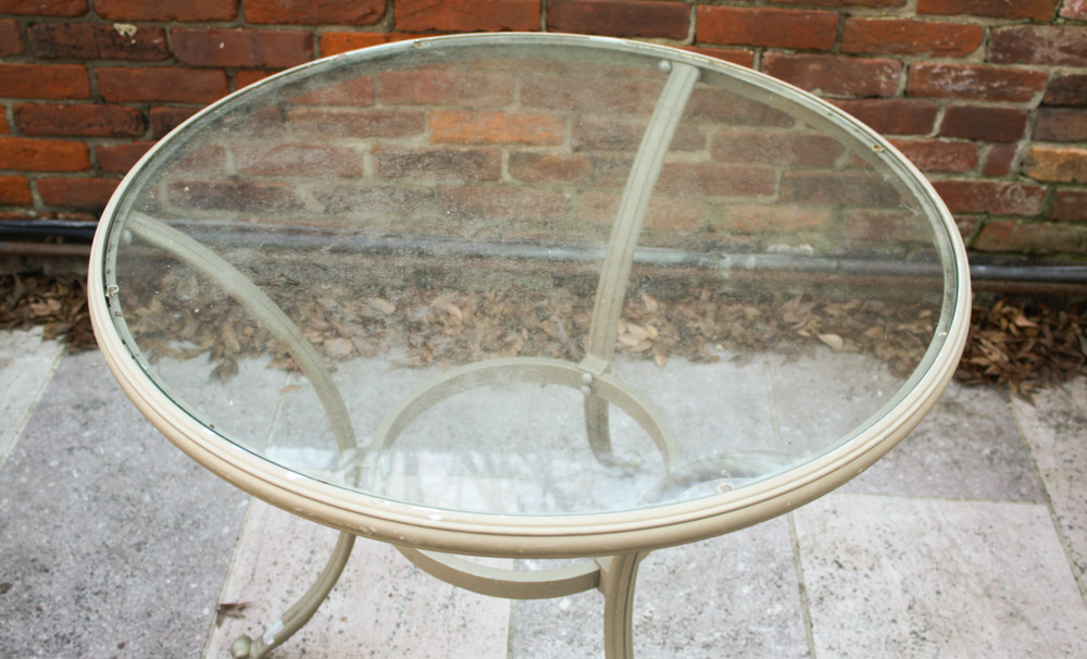 Small Metal Patio Table and Chairs