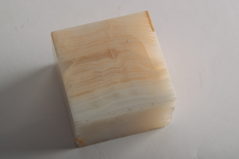 Vintage Onyx Base Desk Set