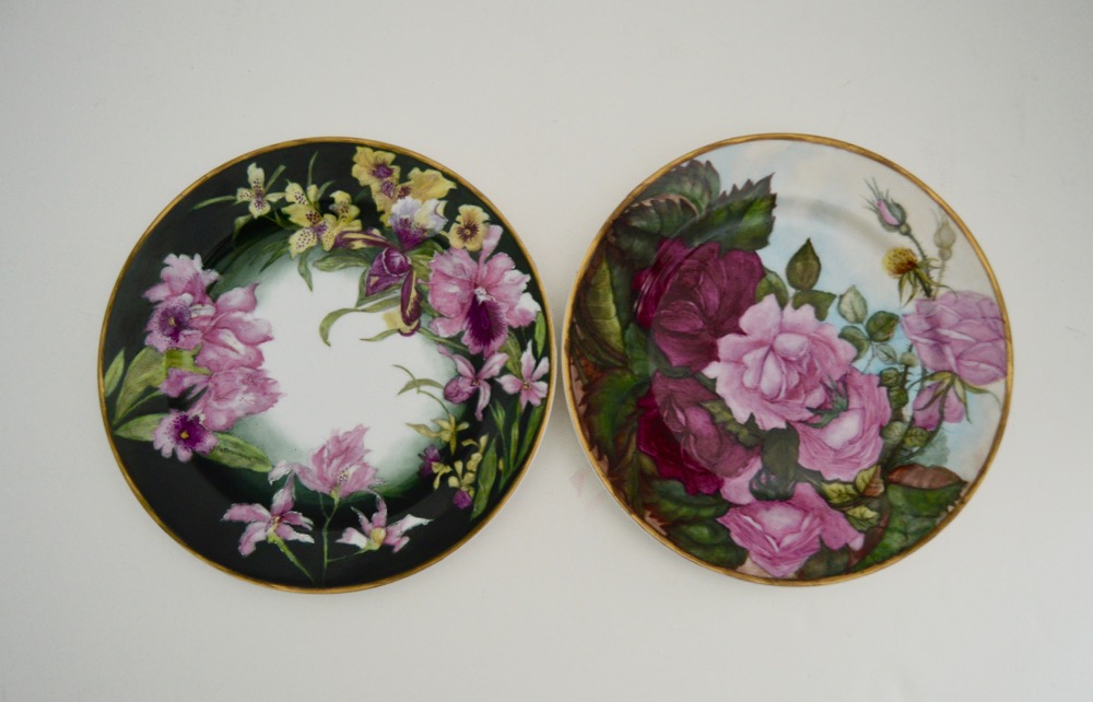 Two Haviland France Limoges Plates