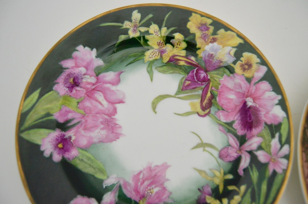 Two Haviland France Limoges Plates
