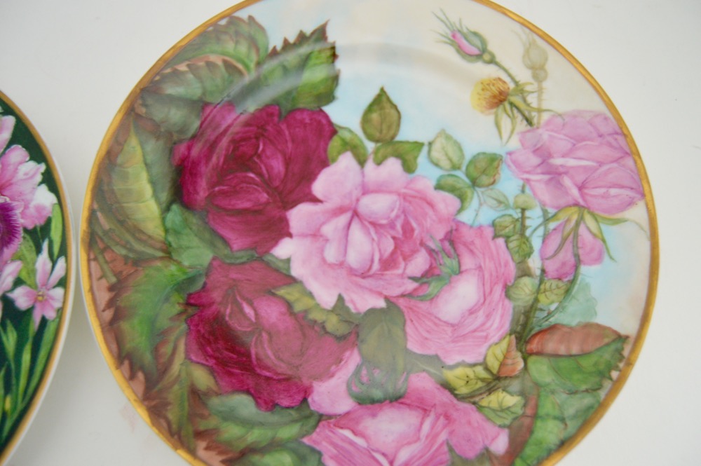 Two Haviland France Limoges Plates