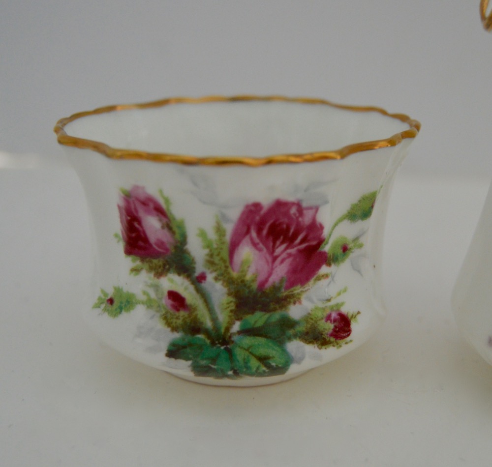 Hammersley Bone China Cream and Sugar Set