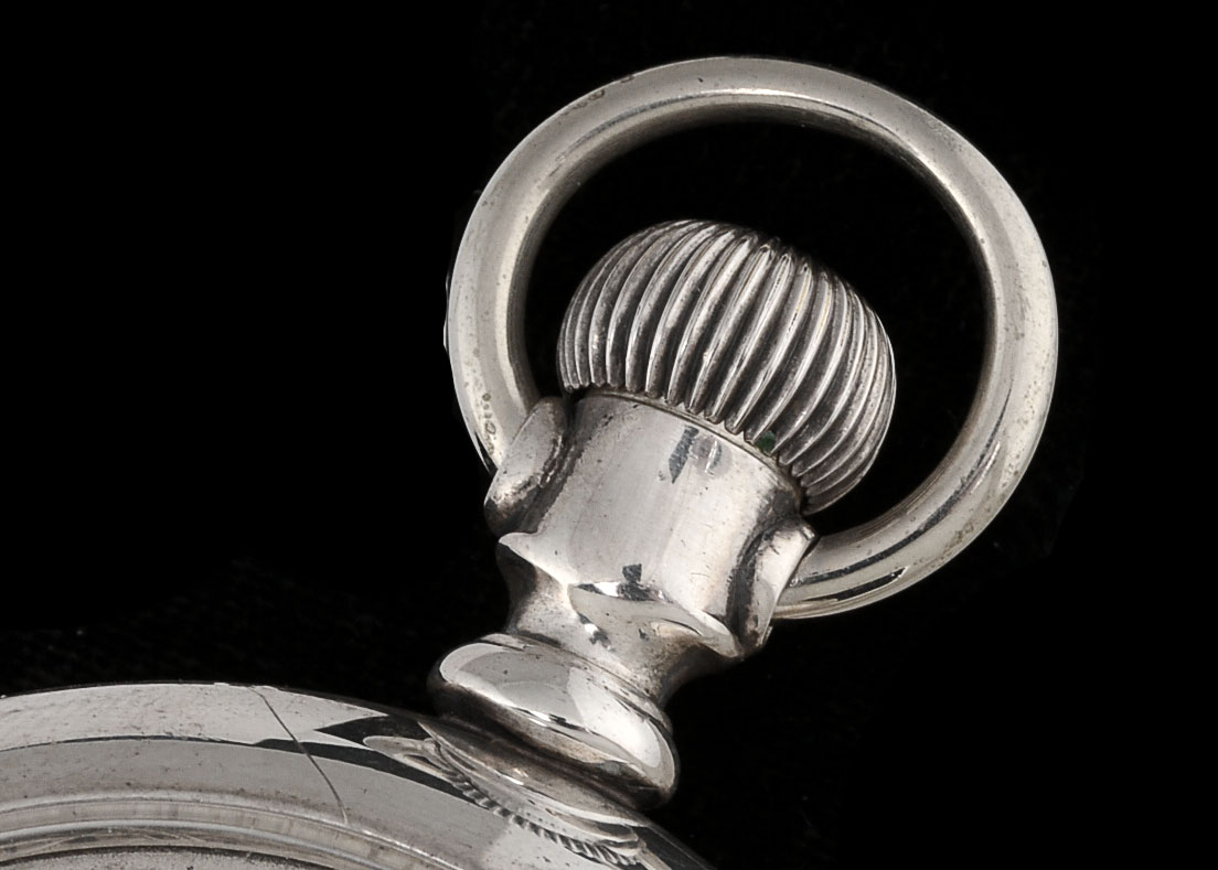 1898 Waltham Sterling Railroad Pocket Watch