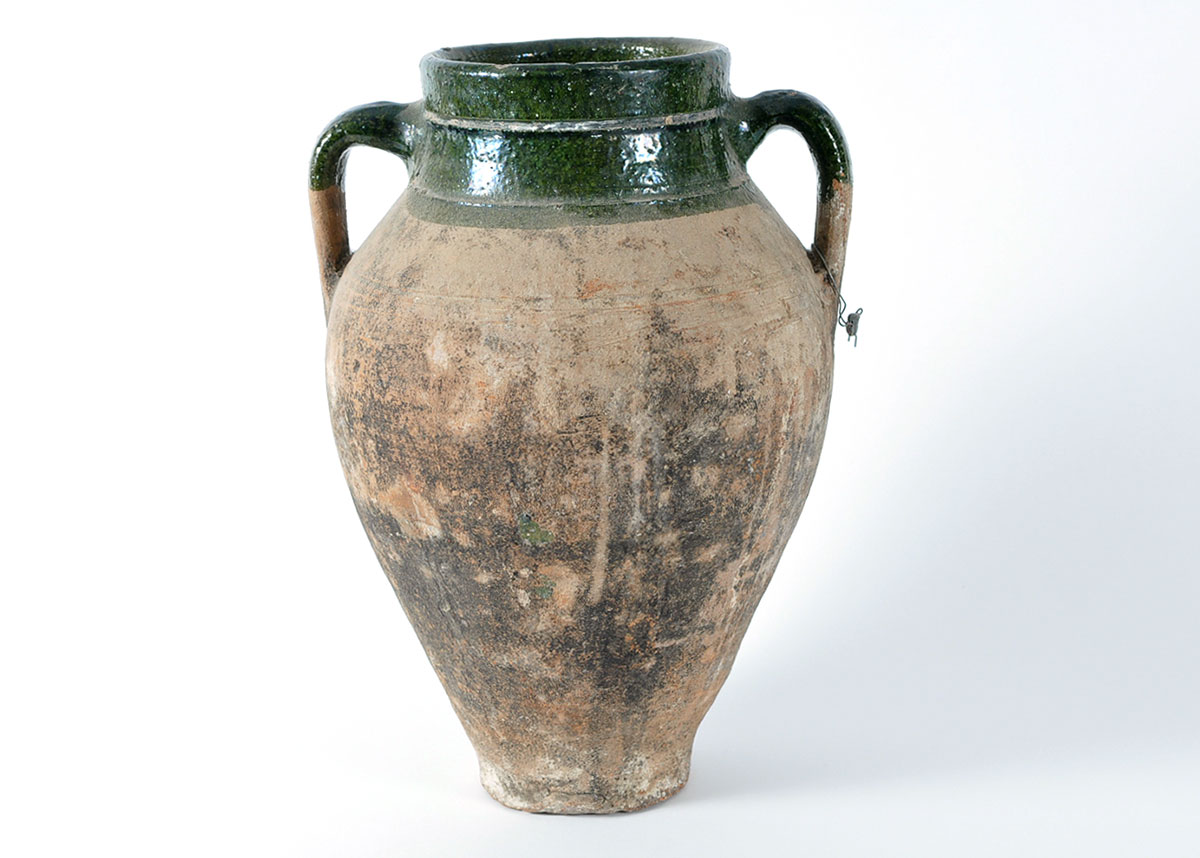 Two Handled Earthenware Jug