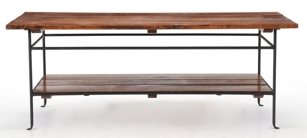 Arhaus Antiqued Pine Coffee Table