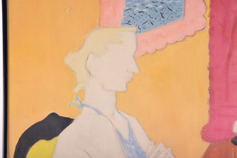 Milton Avery "Seated Blonde" Lithograph Reproduction Print
