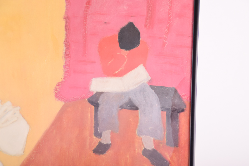 Milton Avery "Seated Blonde" Lithograph Reproduction Print