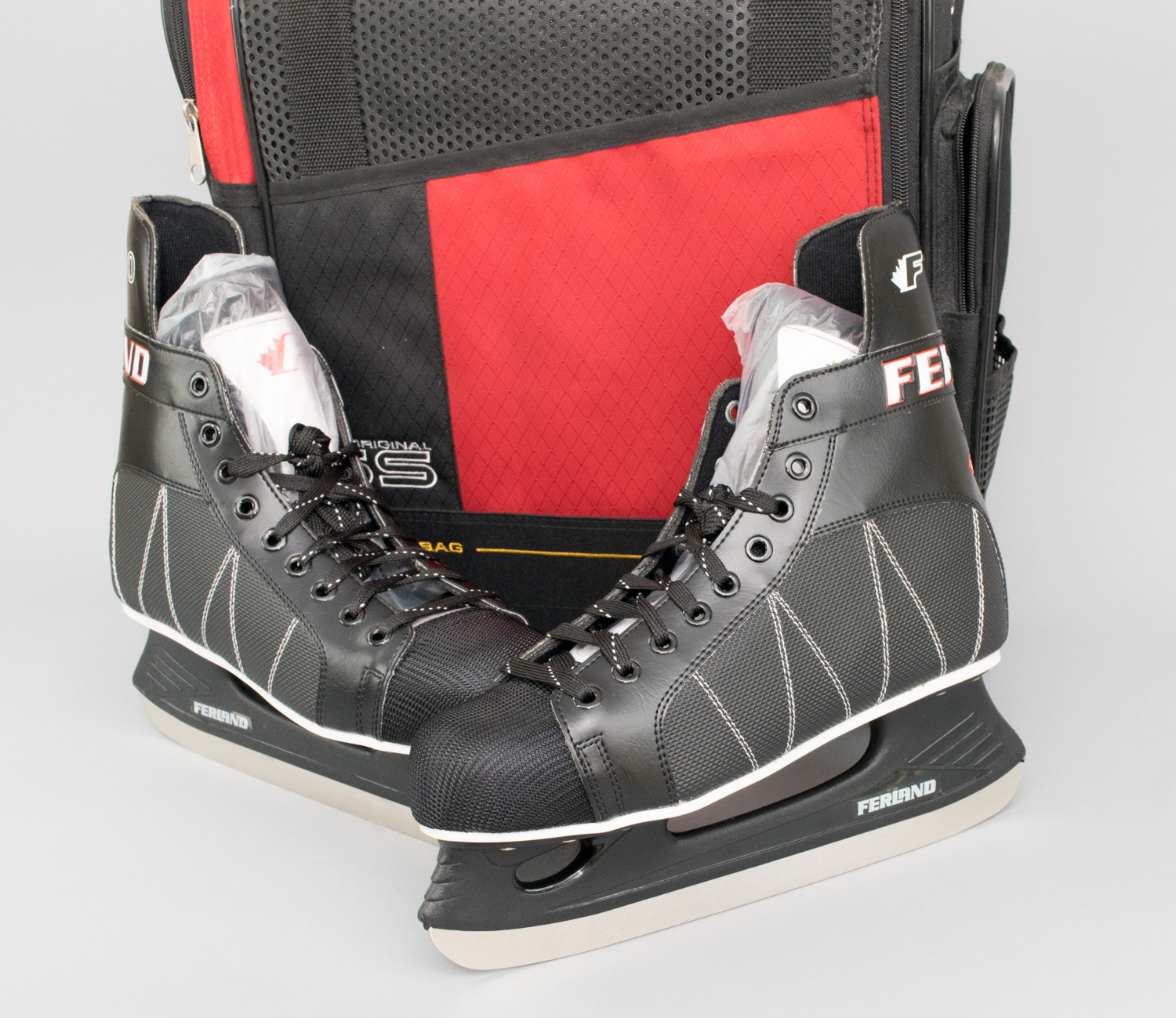 Wolverine Work Boots, Ferland Hockey Skates, & Ogio Locker Bag