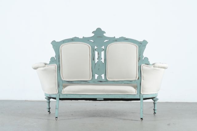 Restored Antique Eastlake Settee