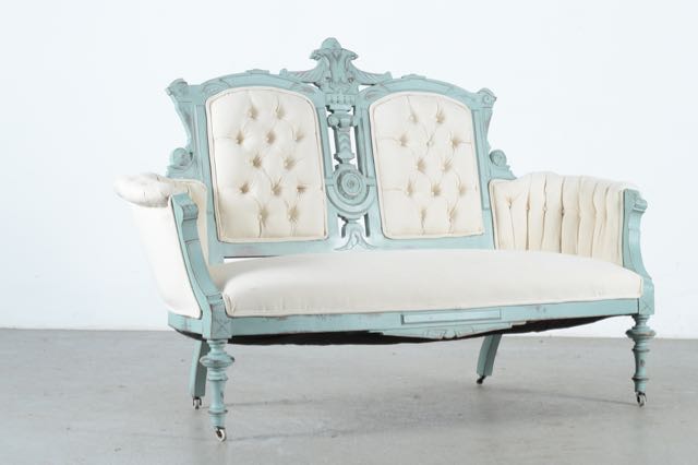 Restored Antique Eastlake Settee