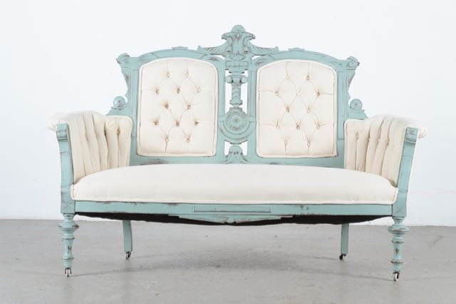 Restored Antique Eastlake Settee
