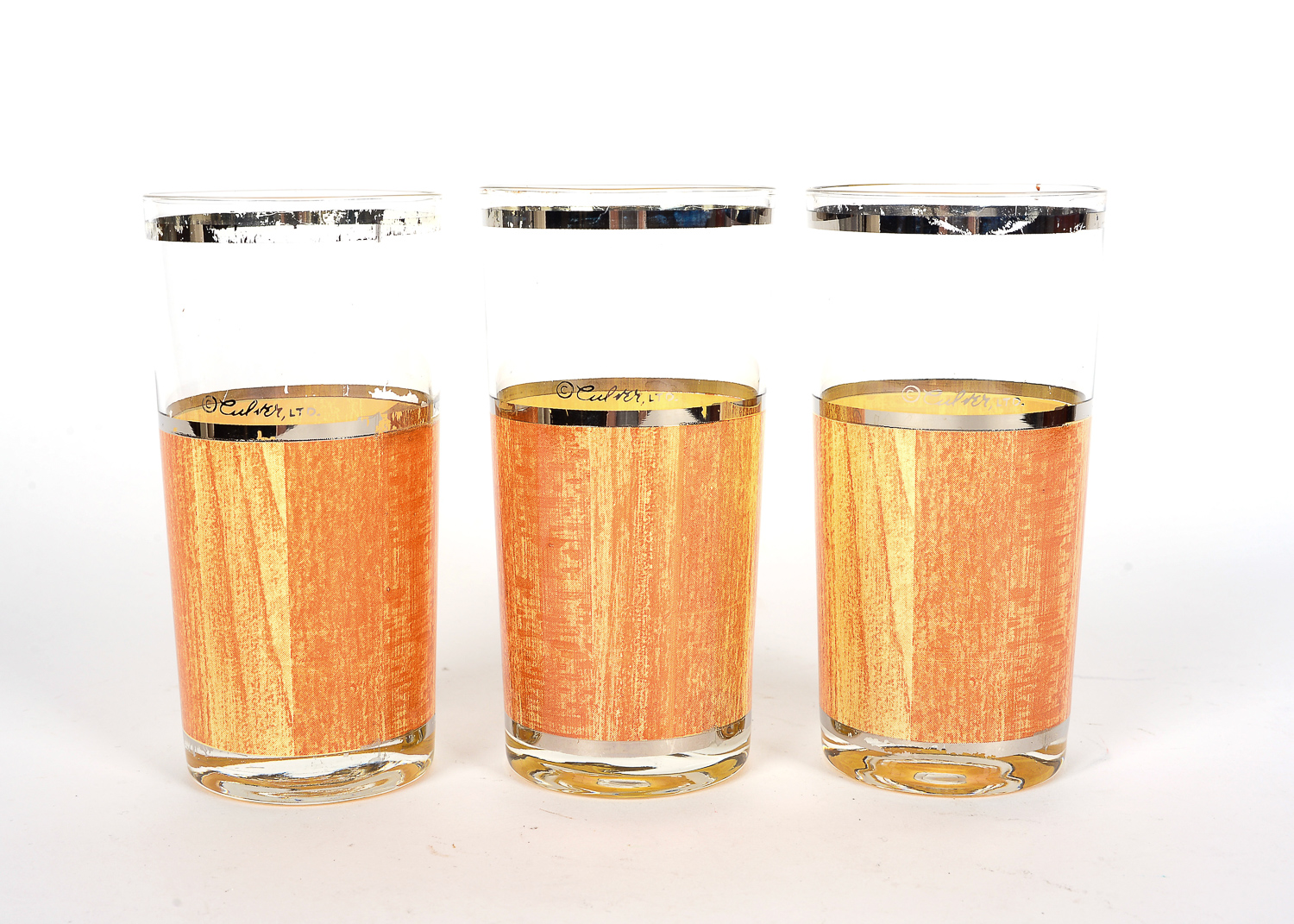 Collection of Vintage Highball Glasses by Culver