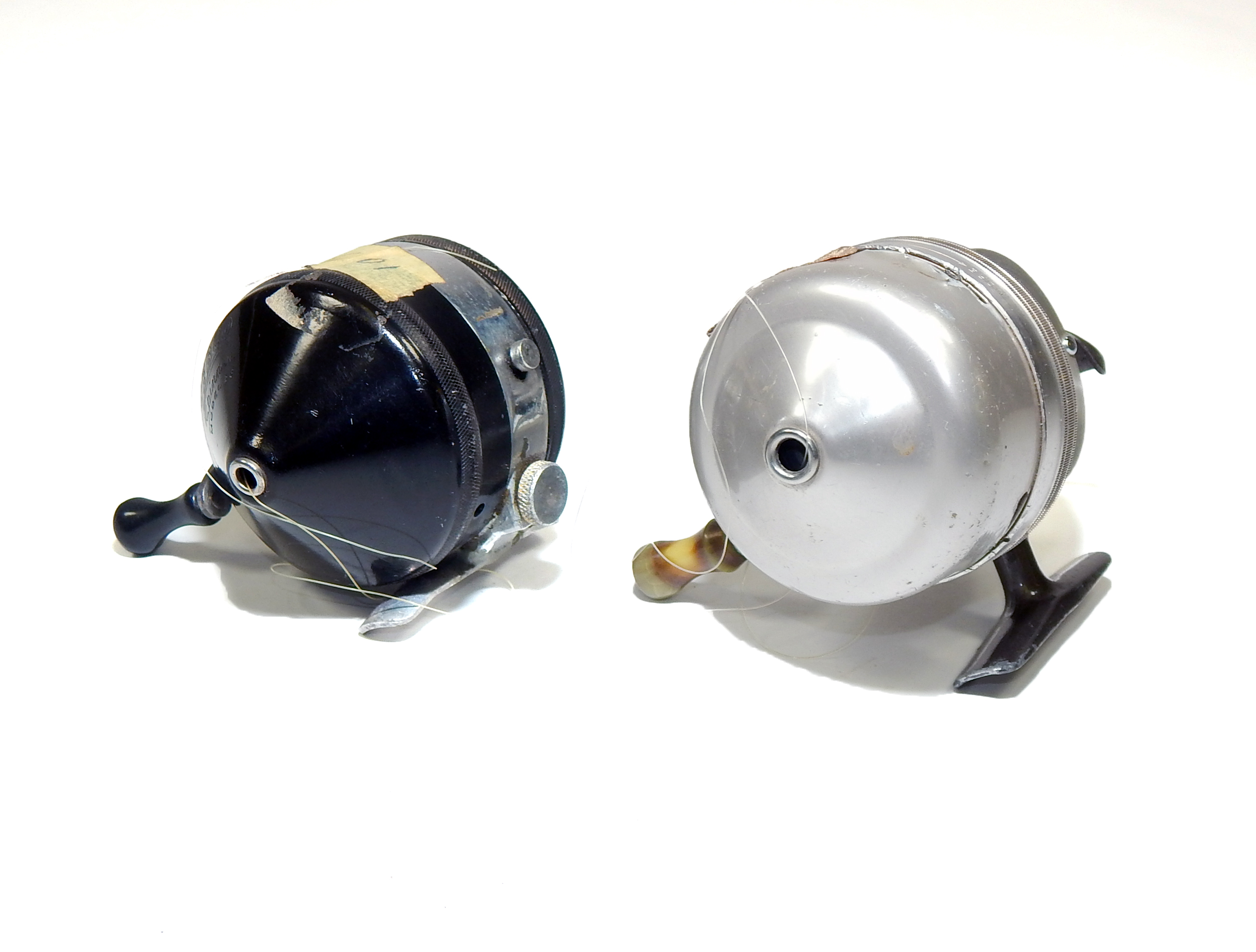 Pair of Vintage Fishing Reels Zebco and Shakespeare