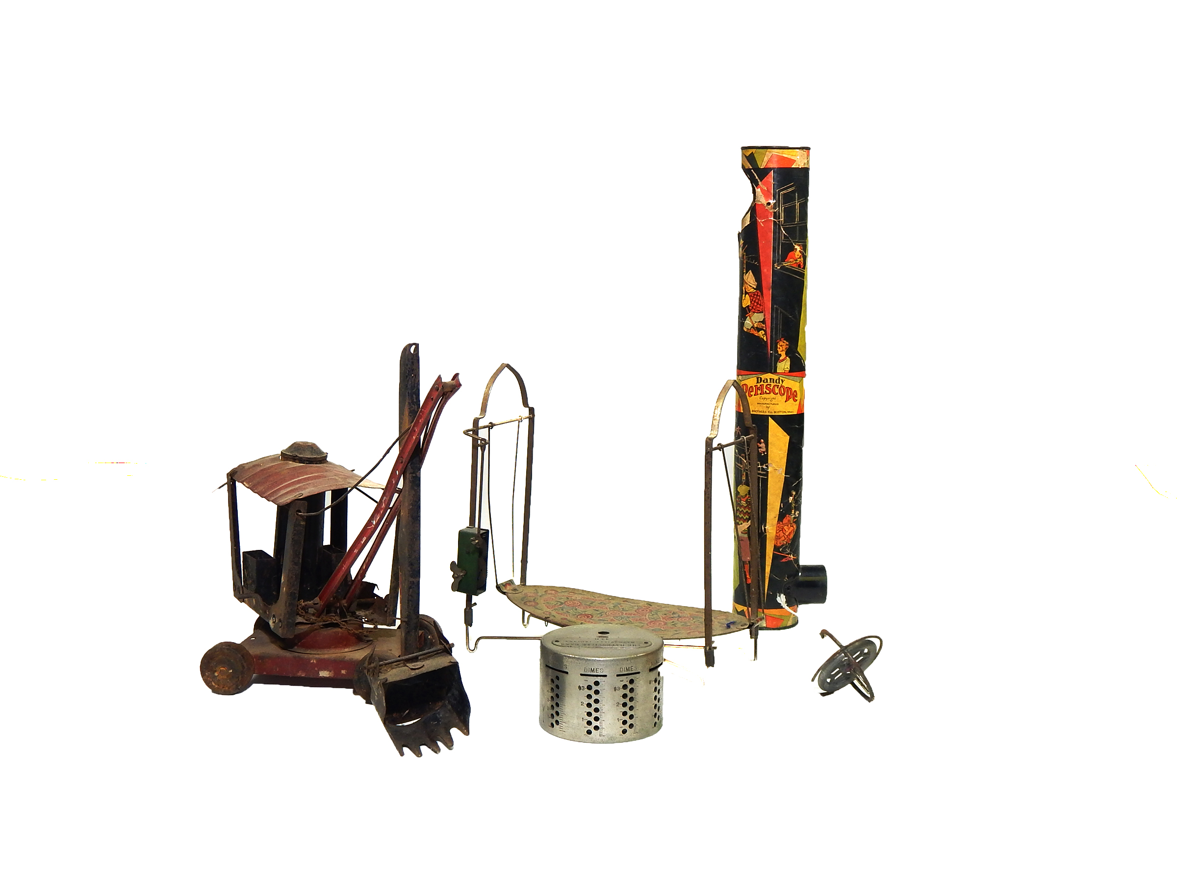 Antique and Vintage Collection of Tin and Metal Toys Movement