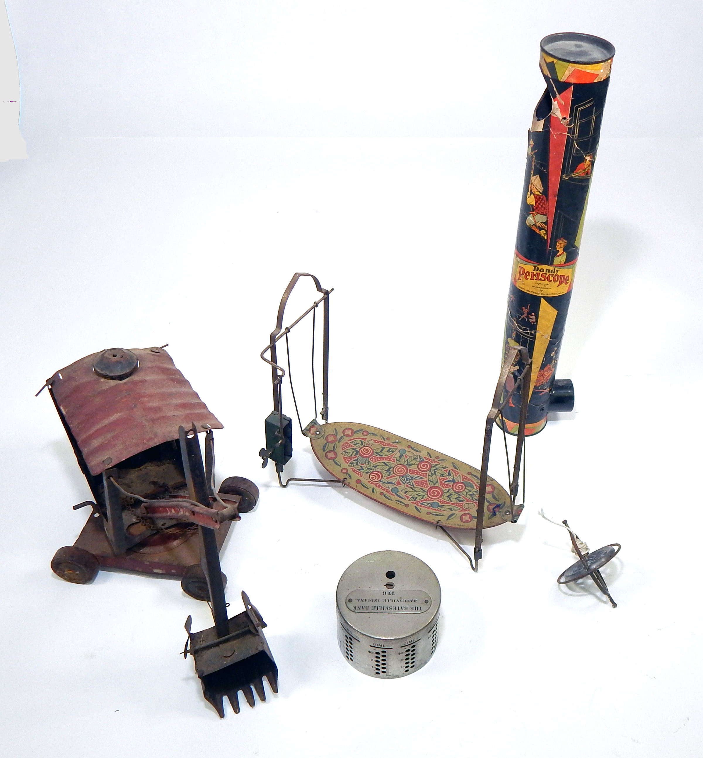 Antique and Vintage Collection of Tin and Metal Toys Movement
