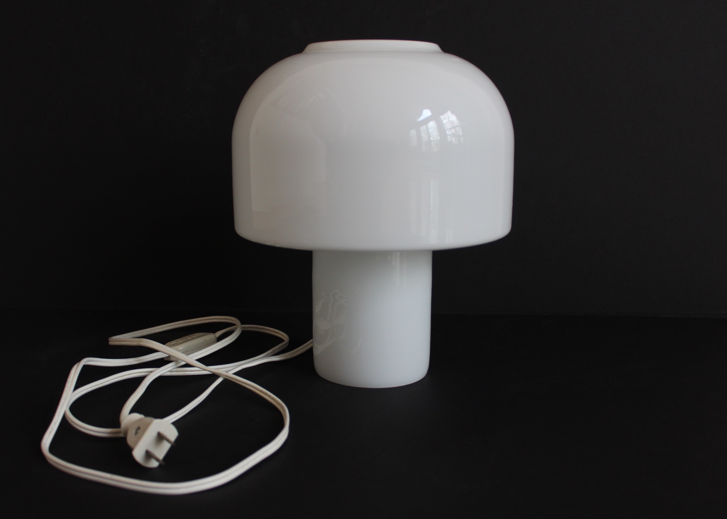 Vintage Vetri Murano Mushroom Lamp