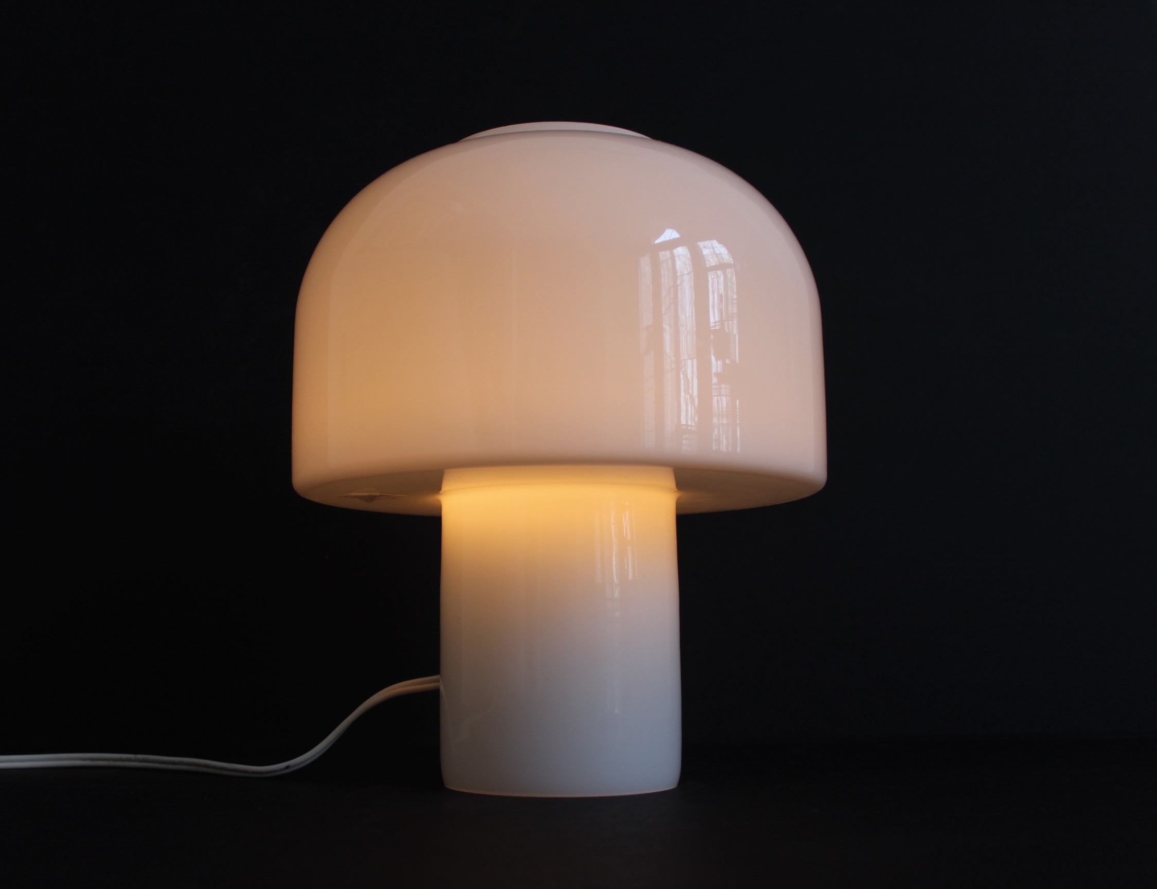 Vintage Vetri Murano Mushroom Lamp