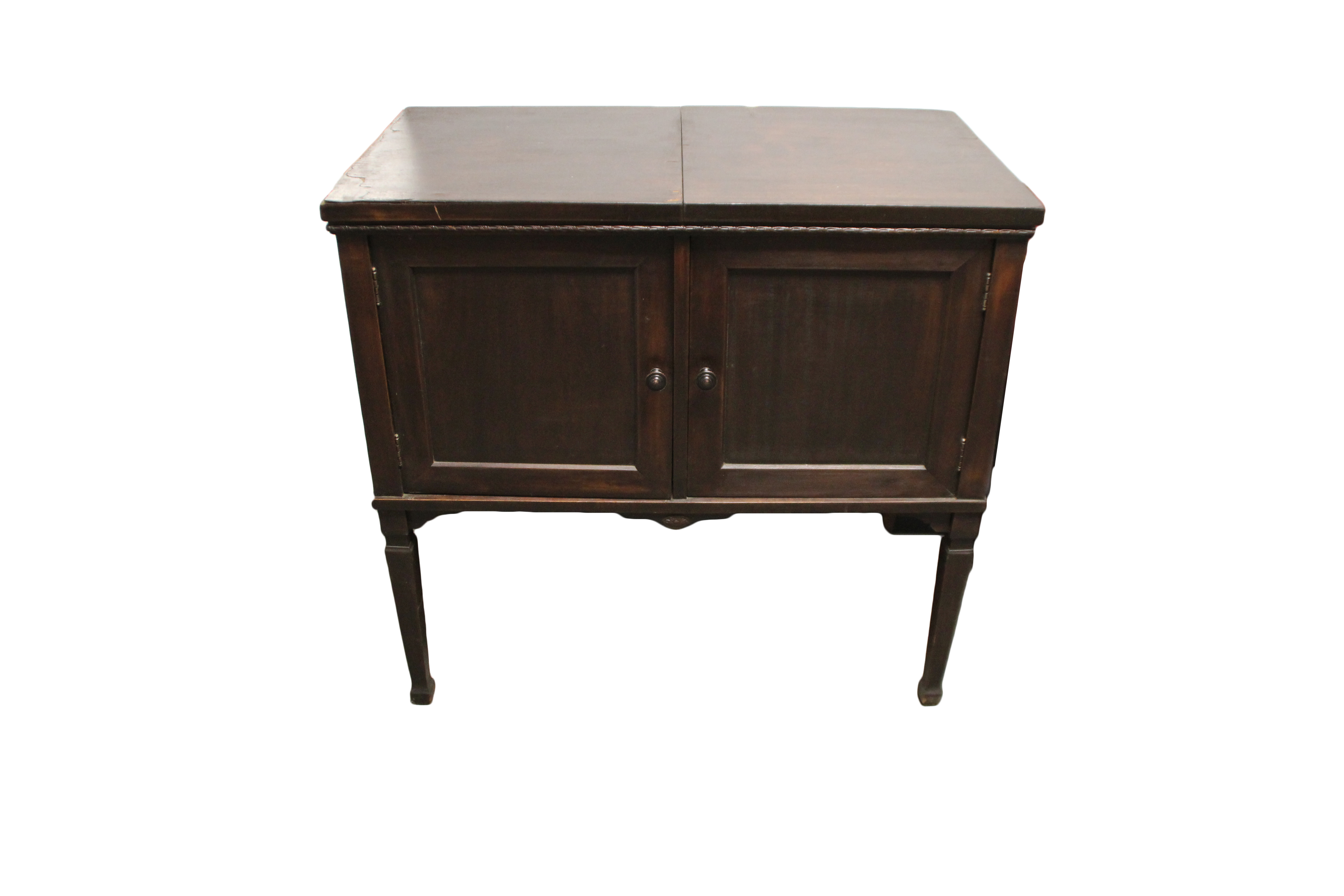 Vintage Columbia Grafonola Hand Crank Phonograph Cabinet